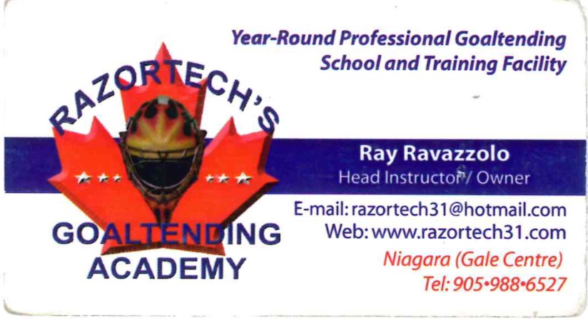Razortech's Goaltending Academy